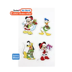 Eco-Friendly PVC 3D Wall and Window Stickers for Home Decoration