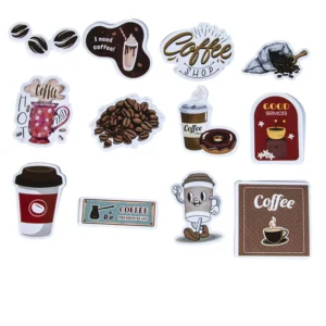 Eco-Friendly PVC Self-Adhesive Waterproof Kiss-Cut Printed Sticker