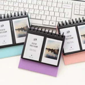 Eco-Friendly Paper Cardboard Flipbook Desk Display Photo Album for Birthday Party Memories