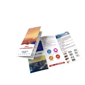 Eco-Friendly Recycled Paper Product Catalog Biodegradable Company Profile Brochure Custom Print