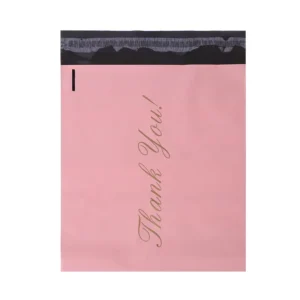 Eco-Friendly Recycled Waterproof Pink Self-Adhesive Plastic Poly Mailers for Clothing