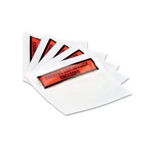 Eco-Friendly Transparent Waterproof Packing List Envelope for Grocery Packaging and Promotions