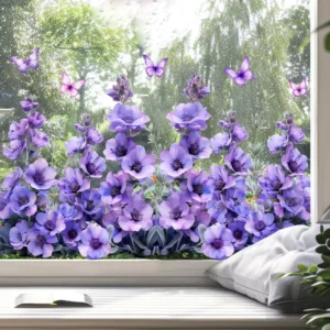 Eco-Friendly UV Resistant Double-Sided PVC Window Sticker