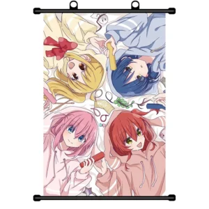 Eco Friendly Vertical Framed Art Deco Scroll UV Printed Aluminum Frame Hanging Poster Wall High Quality Mural for Shopping Mall
