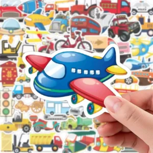 Eco-Friendly Vinyl Pop Singer Cartoon Die-Cut Glossy Waterproof Stickers for Water Bottles and Home Decor