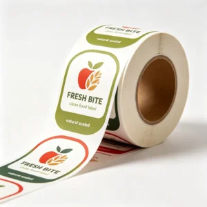Eco-Friendly Waterproof PP Self-Adhesive UV-Resistant Vinyl Label, Offset Printed, Glossy Cold Stamping