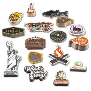 Eco-Friendly Waterproof PVC Adhesive Stickers, Full-Color Kiss-Cut Flat Sheet
