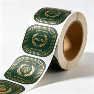 Eco-Friendly Waterproof UV-Resistant Vinyl Adhesive Stickers, Strong Adhesion, Offset Printed