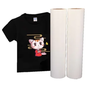 Eco-Solvent Heat Transfer Film and Printable Heat Transfer Vinyl for Dark Fabrics, 50cm x 30m Roll