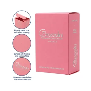 Eco-friendly Double-fold Clamshell Plastic Thermoform Box