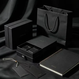 Eco-friendly Recyclable Matte Black Cardstock Sheet for Gift Box Lining
