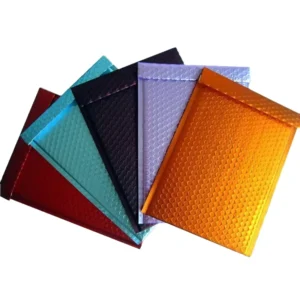 Ecommerce Shipping Bubble Mailer, Self-Seal Shockproof Poly Padded Envelope, Custom Size and Color