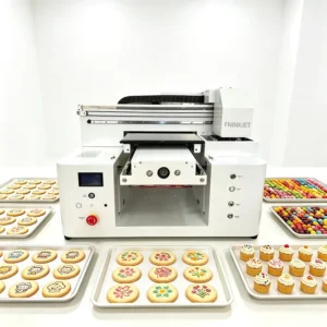 Edible Inkjet Printer for XP600 Print Head, 3D Direct-to-Food Chocolate Printing Machine