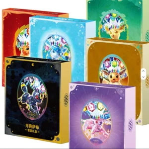 Eeveelution Gift Box Simplified Chinese Original Sealed Unopened Collectible Card Box