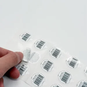Electronic Multi Layer Label Sticker Expandable Instruction Folding Packaging Label for Device Identification