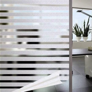 Electrostatic Frosted Glass Window Privacy Film for Home Rooms
