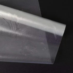 Embossed Leaves Transparent Window Glass Privacy Protection Waterproof Removable Self Adhesive PVC Film