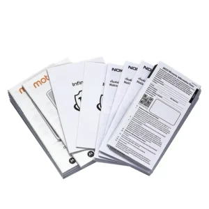 English Manual Decorative Brochure, Cardboard Offset Paper Printing