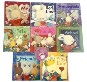 English Picture Book, The Things I Love About Enlightenment, Early Education Story Book Set, 8 Volumes
