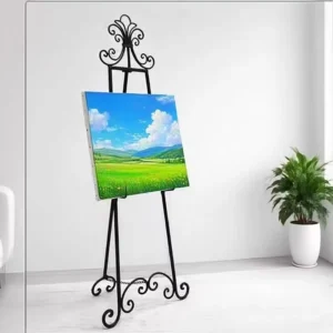 European Style New Wrought Iron Oil Painting Frame Photo Frame Floor Stand Display Stand Poster Stand Photo Bracket Wedding