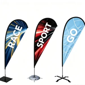 Event Feather Flag Banner for Sports Competition