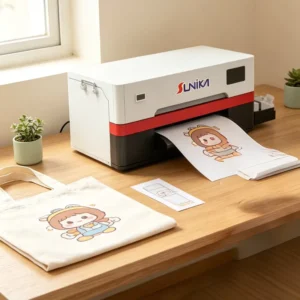 F1080 A3 DTF Printer for Backpack Print Shop PET Film Transfer Garment Printer