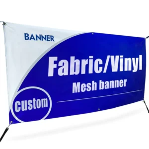 FD07 Custom Waterproof Vinyl Mesh Banner for Outdoor Advertising with Custom Logo and Digital Printing