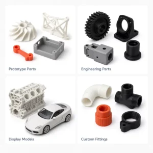 FDM 3D Printing Service PLA PETG Custom Parts Prototype OEM Batch Manufacturing