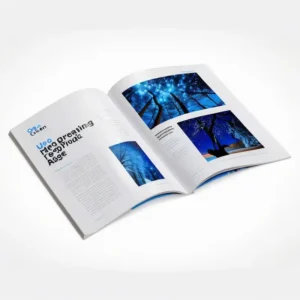 FF1854 Custom Full Color Glossy Catalog Magazine Brochure Printing