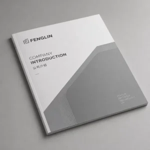 FSC Certified Recyclable Paper Custom Booklet Catalog Brochure Printing