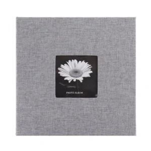 Fabric Frame Cover Linen Hardcover Photo Album Large Capacity for Family