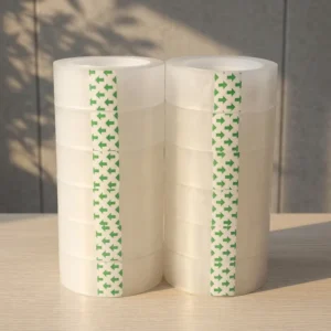 Factory BOPP Transparent Printed Office School Decoration Crystal Stationery Tape Desk Tape