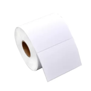 Factory Blank Strong-Adhesive Thermal Label Roll Rectangular Barcode Express Labels