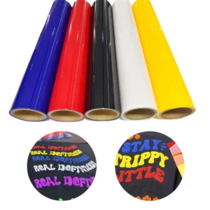 Factory Custom 3D DTF Film Waterproof Heat Transfer Print Design Logo Clothing