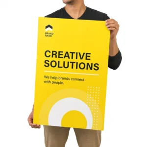 Factory Custom A0 A1 A2 A3 Waterproof Poster Printing 24×36 Paper Vinyl Wall Poster