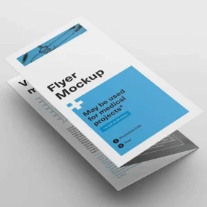Factory Custom A4 A3 Tri-Fold Brochure and Restaurant Flyer, Kraft or Coated Art Paper