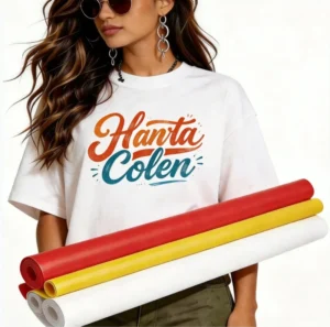 Factory Custom Abstract Art DTF Heat Transfer Logo Soft Stretch Iron-On for All-Fabric Clothing High Definition
