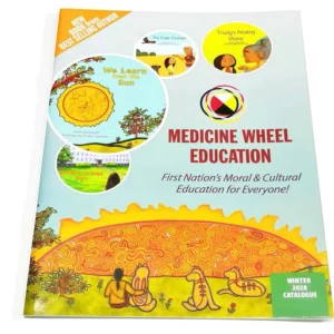 Factory Custom Art Paper Medicine Wheel Education Book Offset Printed First Nations Cultural Softcover Book Hot Stamping