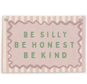 Factory Custom Blank Canvas Tapestry Wall Banner, Nursery Room Pennant Flag