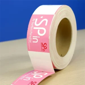 Factory Custom Bottle Packaging Labels PVC PE PET Waterproof Logo Label Sticker Roll
