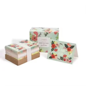 Factory Custom Colorful Thank You Card for Gift Box Decoration