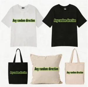 Factory Custom DTF Heat Transfer Designs, Ready-to-Press Washable Plastisol Transfer Stickers for T-Shirts, Hoodies, Garments