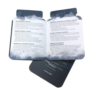 Factory Custom Design Shaped Die cut Advertising Flyer Leaflet Brochure Printing Customized OEM Offset Printing Catalogue Paper