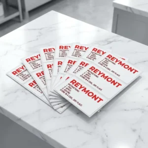 Factory Custom Die-Cut Instruction Stickers, Personalized Adhesive Labels with Low MOQ for Consumer Electronics