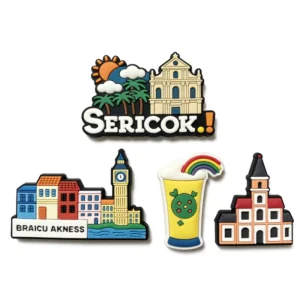Factory Custom Die-Cut PVC Magnetic Stickers, OEM Design, Soft Fridge Magnets