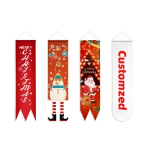 Factory Custom Digital-Printed Outdoor Wall Polyester Banner Scroll Poster