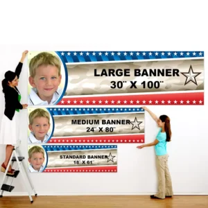 Factory Custom Digital Printed PVC Flex Backlit Banner Custom Size