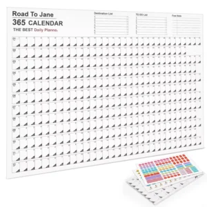 Factory Custom Eco-Friendly Daily and Weekly Planner Sheet with To-Do List, Hanging Calendar Organizer and Clock