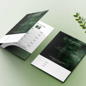 Factory Custom Folder with Logo Design Print Personalize Business A4 Presentation Document Paper Folders