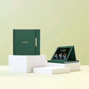 Factory Custom Hardcover Wedding Photo Album Square
